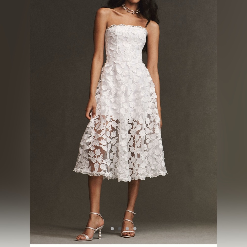 Helsi Florence Strapless A-line Midi Dress